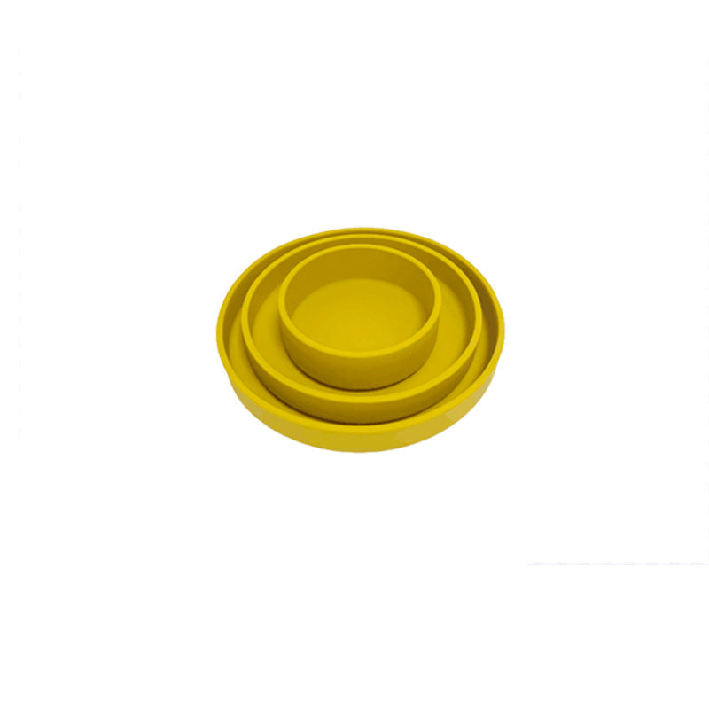 Baby Silicone Training & Feeding Dinner Plate – Food Supplement Bowl