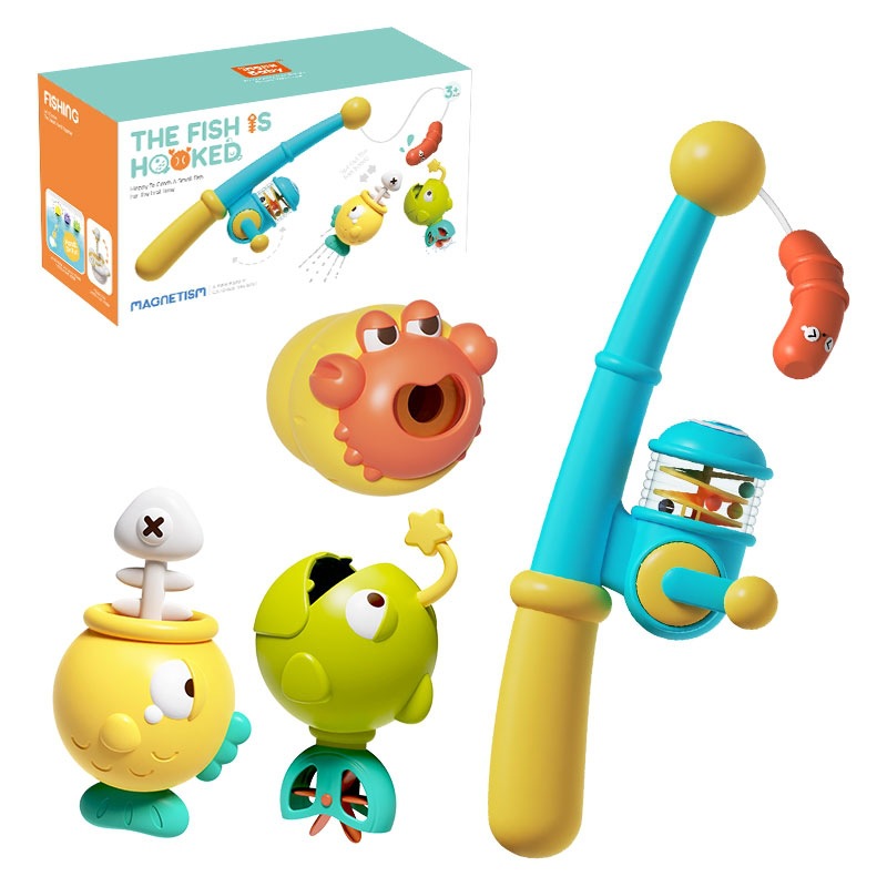 Baby & Toddler Fishing Toy – Marine Life Shower Head