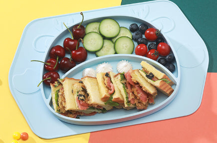 Silicone Non-Slip Baby Feeding Plate – Children’s Tableware Bowl