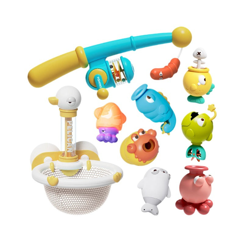 Baby & Toddler Fishing Toy – Marine Life Shower Head