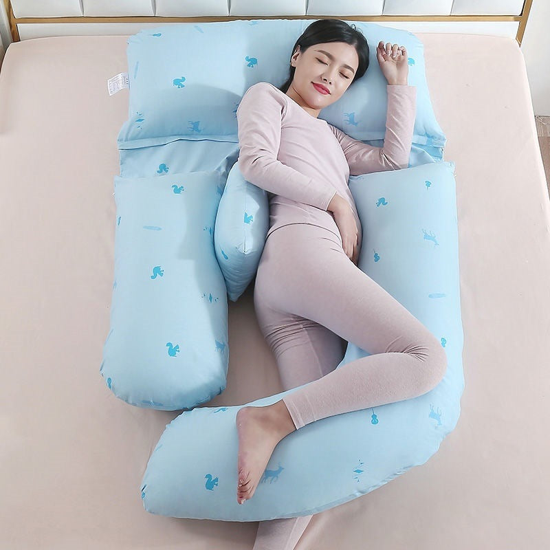 U-Shaped Maternity Pillow – Waist Support & Side Sleeper