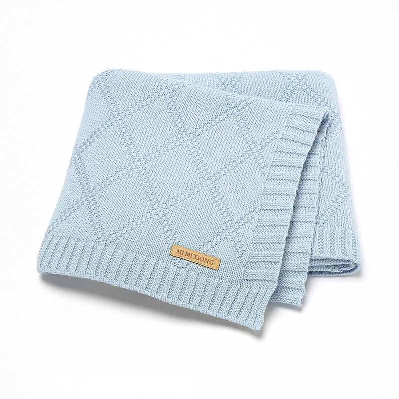 Knitted Baby Blanket – Soft Infant Blanket