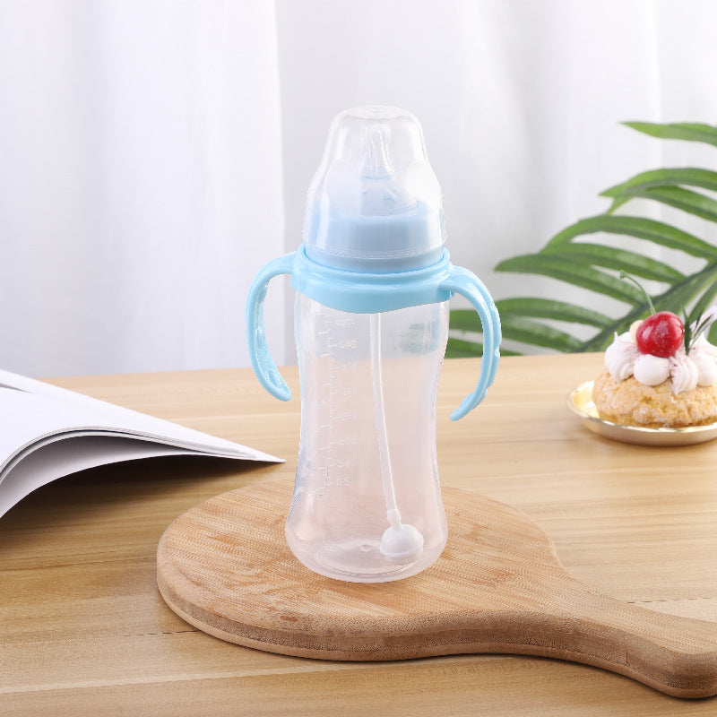 Baby Wide-Mouth PP Feeding Bottle – New Design