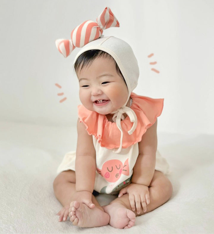 Baby Romper Suit – Korean Candy Print Design
