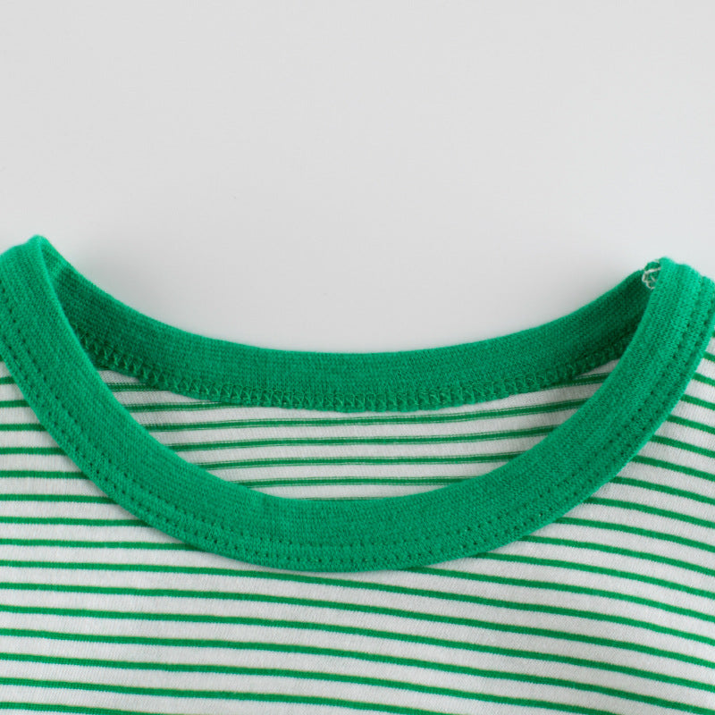Striped Baby Long-Sleeve Shirt