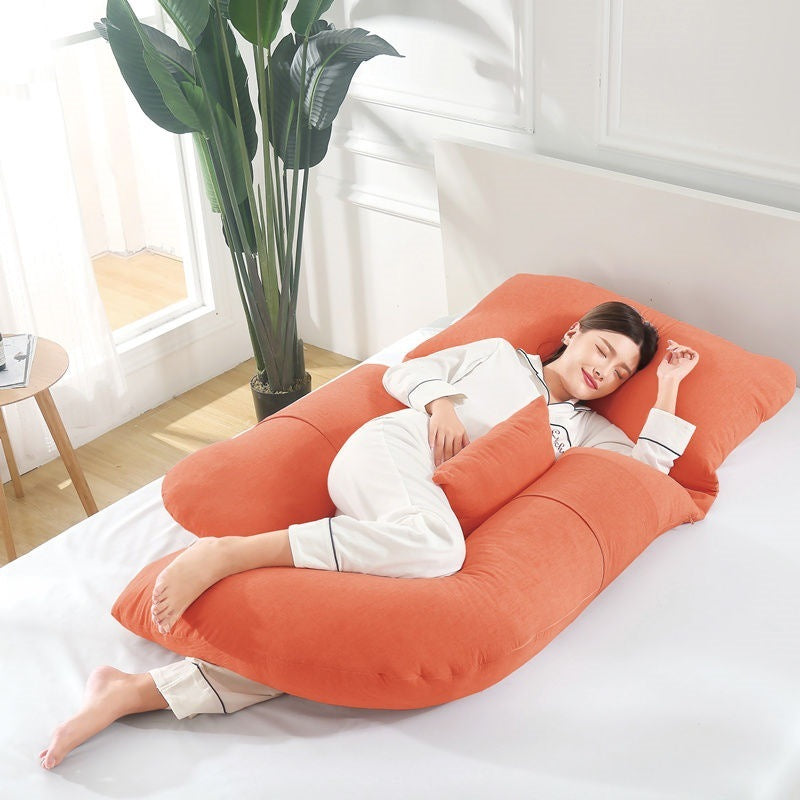 U-Shaped Maternity Pillow – Waist Support & Side Sleeper