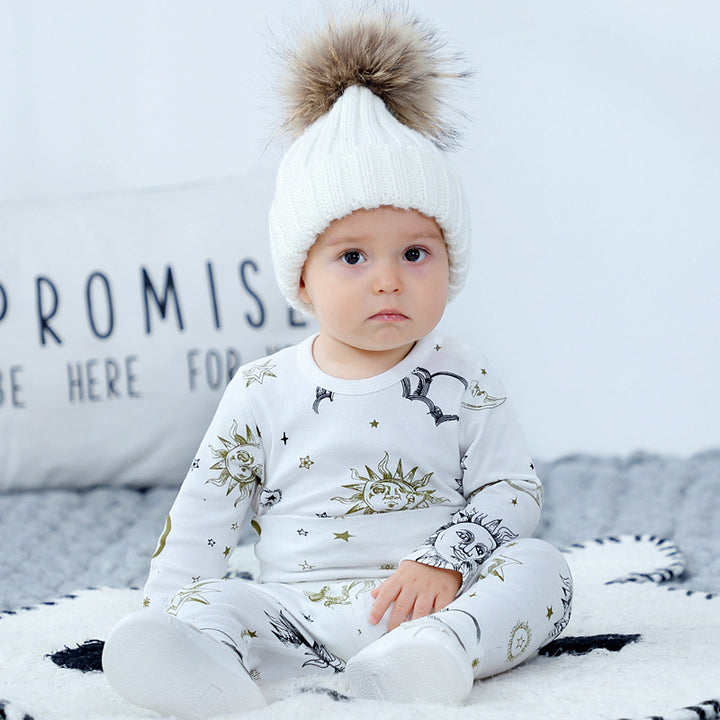 Baby Hoodie Crawling Jumpsuit