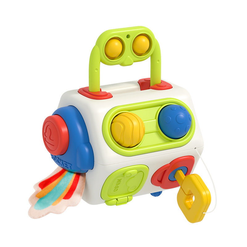 9-in-1 Busy Cube – Montessori Sensory & Learning Toy for Toddlers