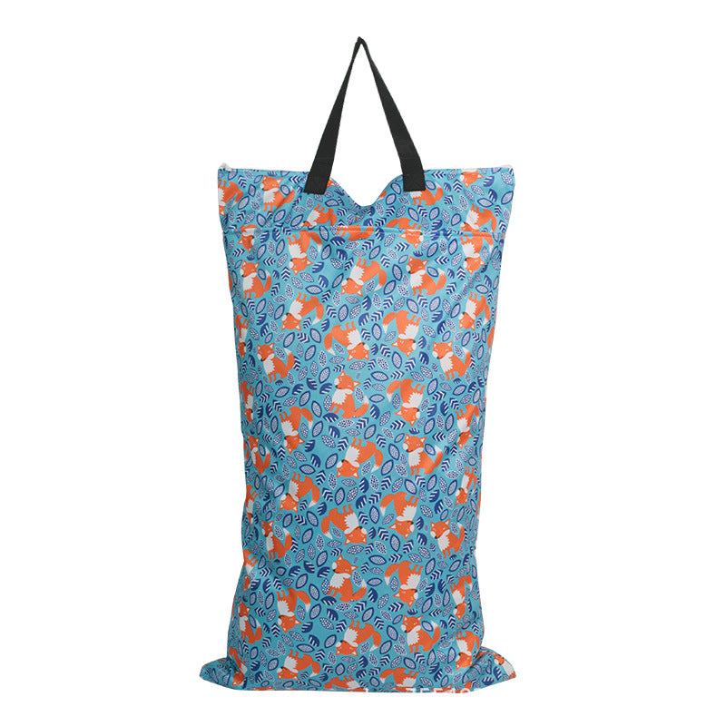 Reusable 3D Baby Travel Diaper Organizer Bag