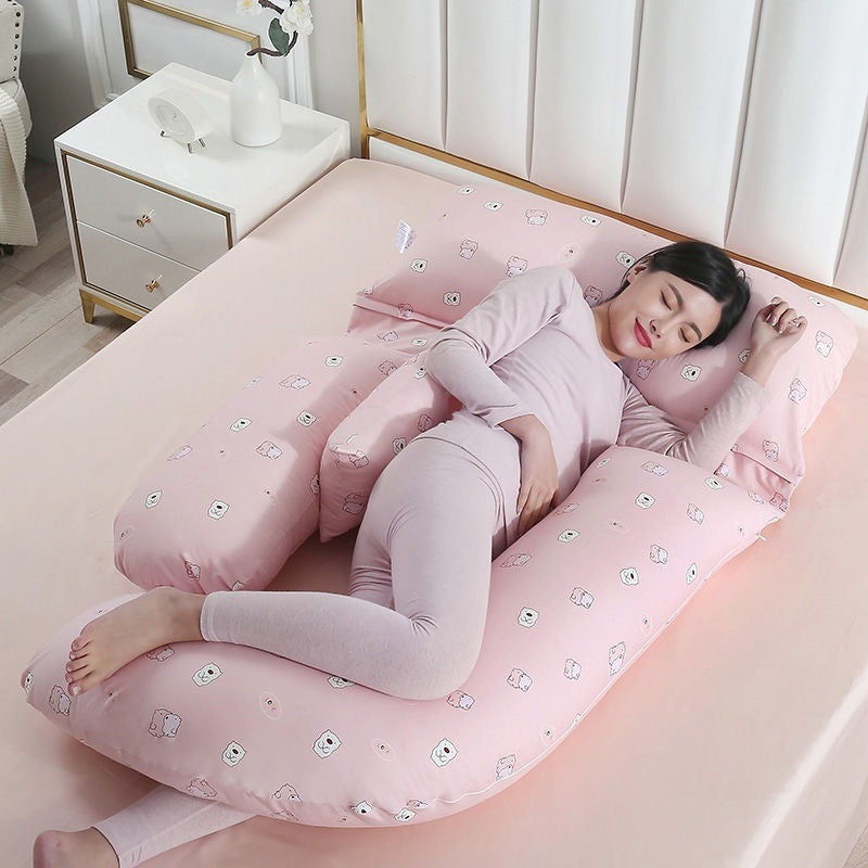 U-Shaped Maternity Pillow – Waist Support & Side Sleeper