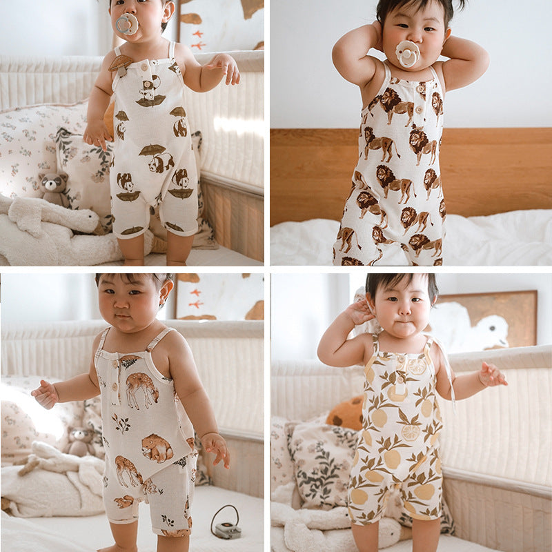 Class A Waffle Baby Jumpsuit Going Out Clothes
