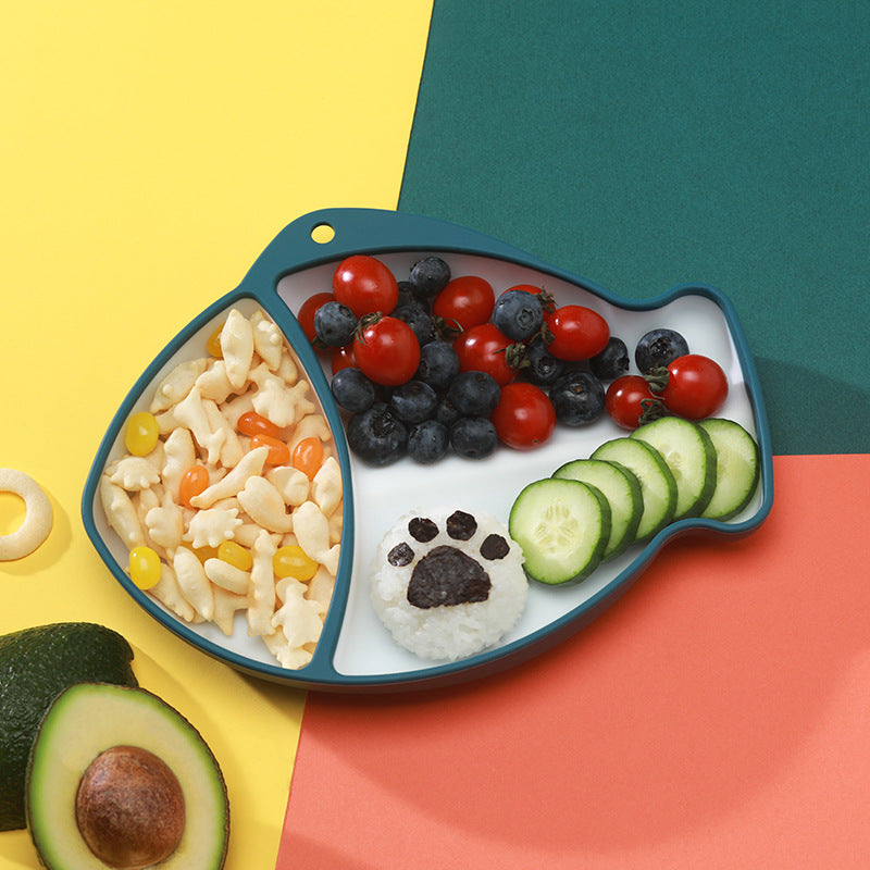 Silicone Non-Slip Baby Feeding Plate – Children’s Tableware Bowl