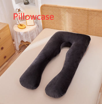 Multifunctional Cotton U-Shape Maternity Pillow – Removable & Washable