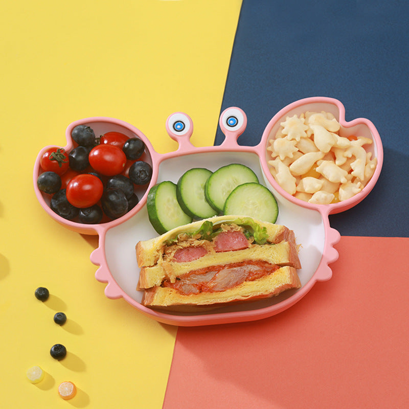 Silicone Non-Slip Baby Feeding Plate – Children’s Tableware Bowl