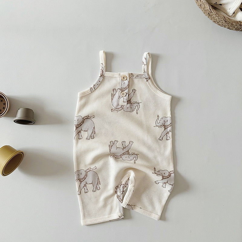 Class A Waffle Baby Jumpsuit Going Out Clothes