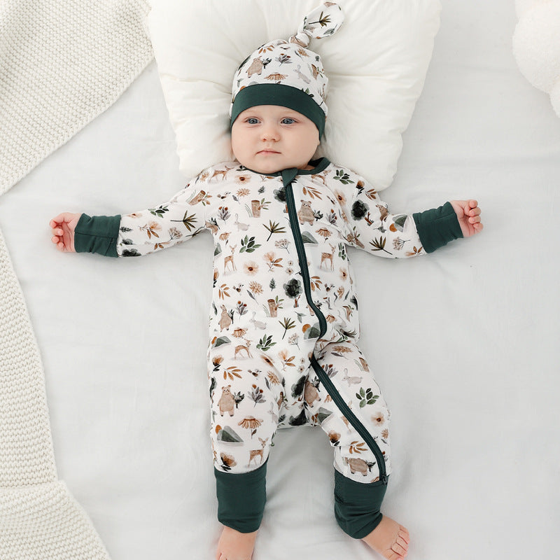 Spring Baby Clothes Bamboo Fiber