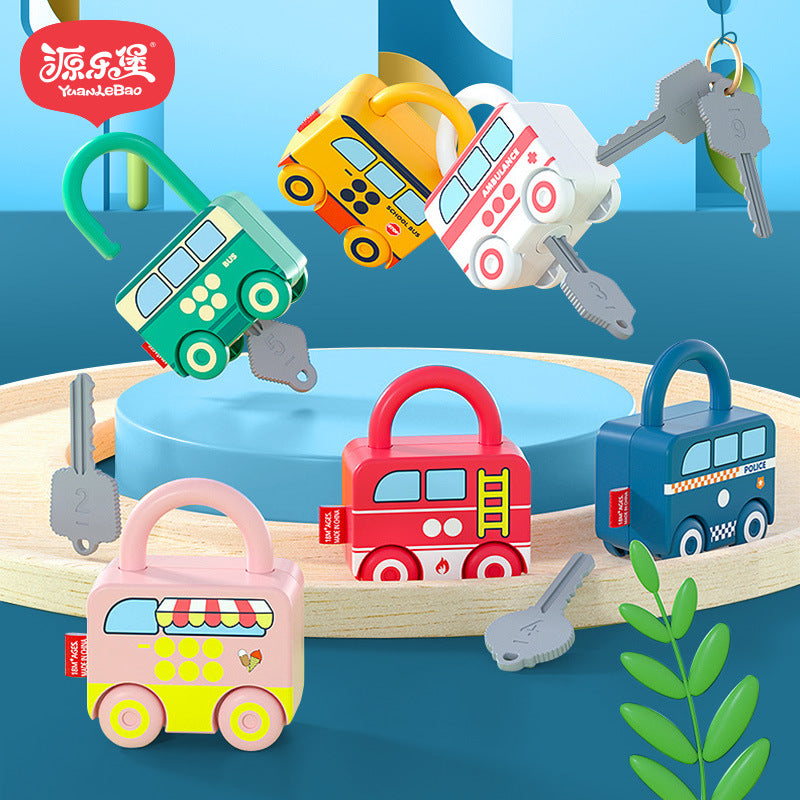 Hands-On Cognitive Unlocking Scooter – Baby Educational Toy
