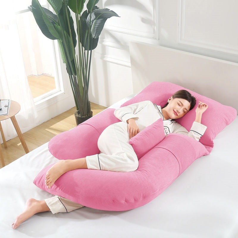 U-Shaped Maternity Pillow – Waist Support & Side Sleeper