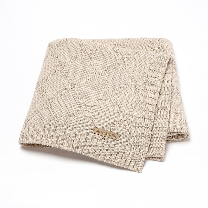 Knitted Baby Blanket – Soft Infant Blanket