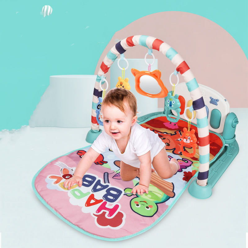 Baby Piano Pedal Fitness Toy Rack