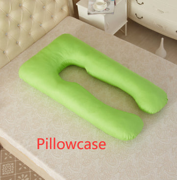 Multifunctional Cotton U-Shape Maternity Pillow – Removable & Washable