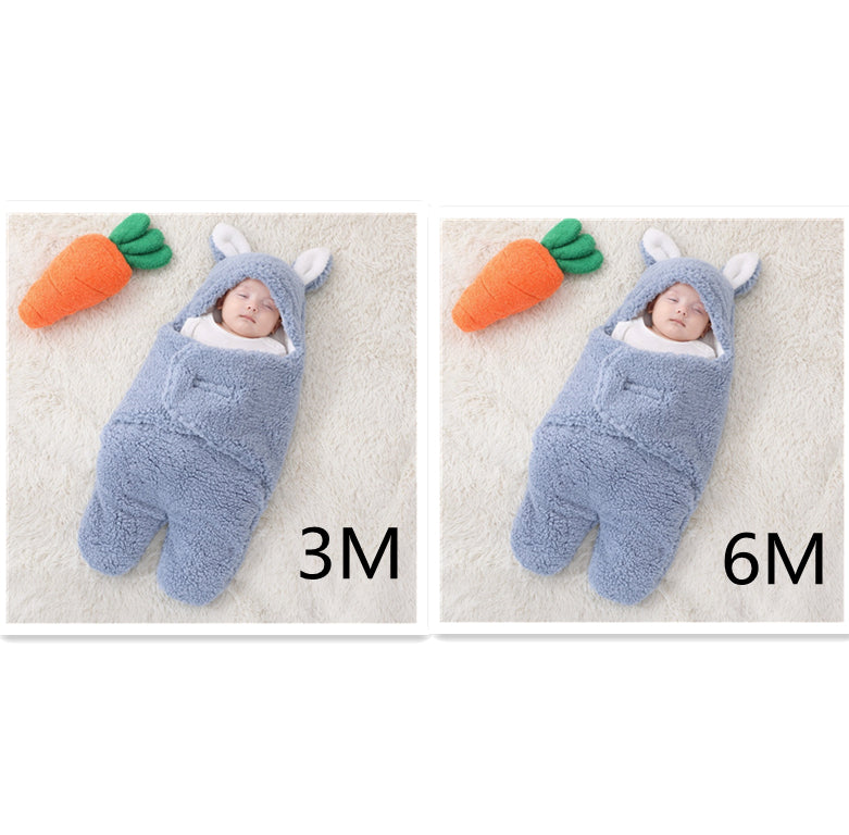 Thick Cashmere Cartoon Baby Quilt