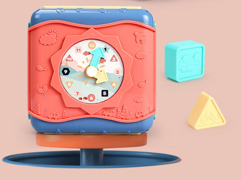 Six-Sided Baby Toy Activity Box