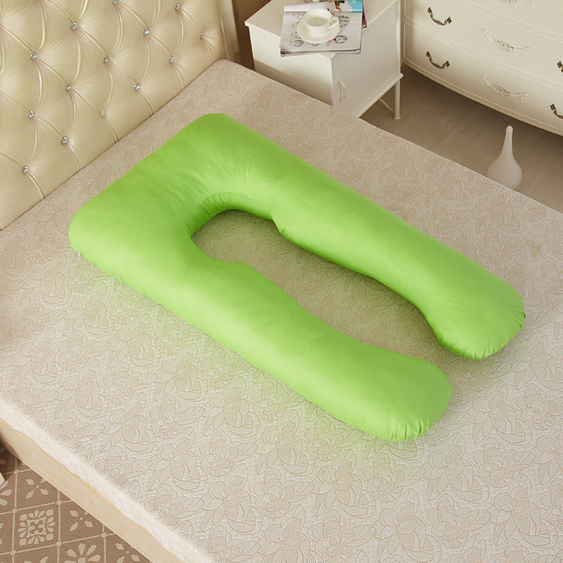 Multifunctional Cotton U-Shape Maternity Pillow – Removable & Washable