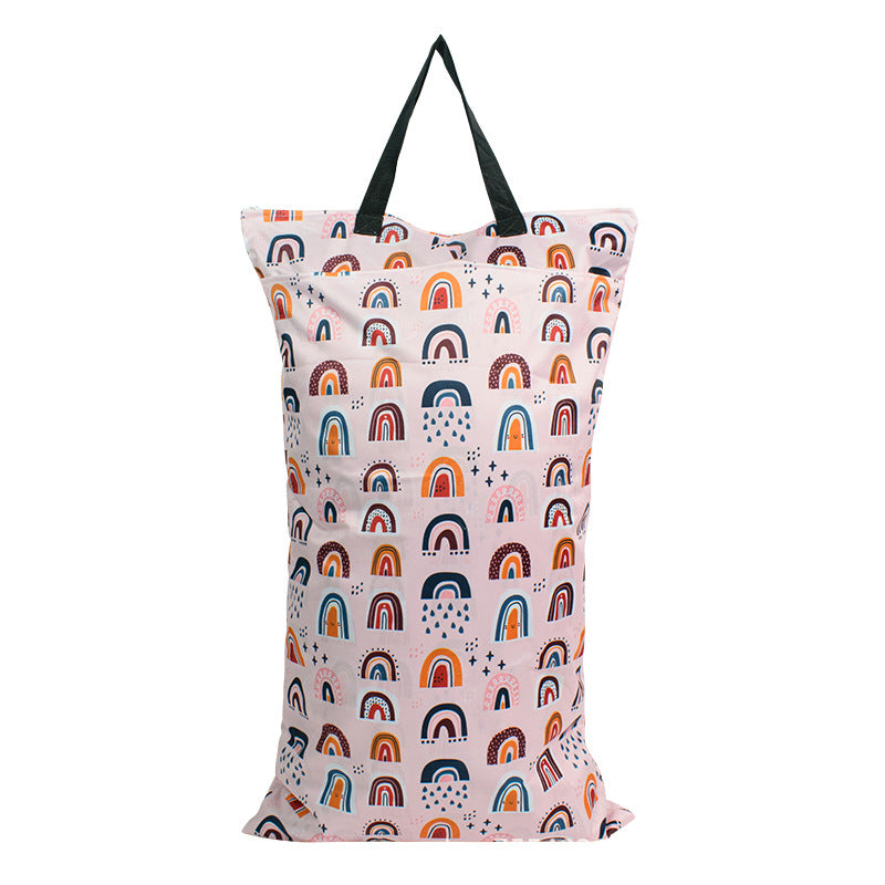 Reusable 3D Baby Travel Diaper Organizer Bag